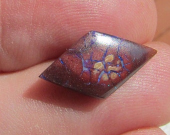 Vintage boulder opal gemstone cabochon genuine Australian fire opals Koroit Yowah free shipping USA