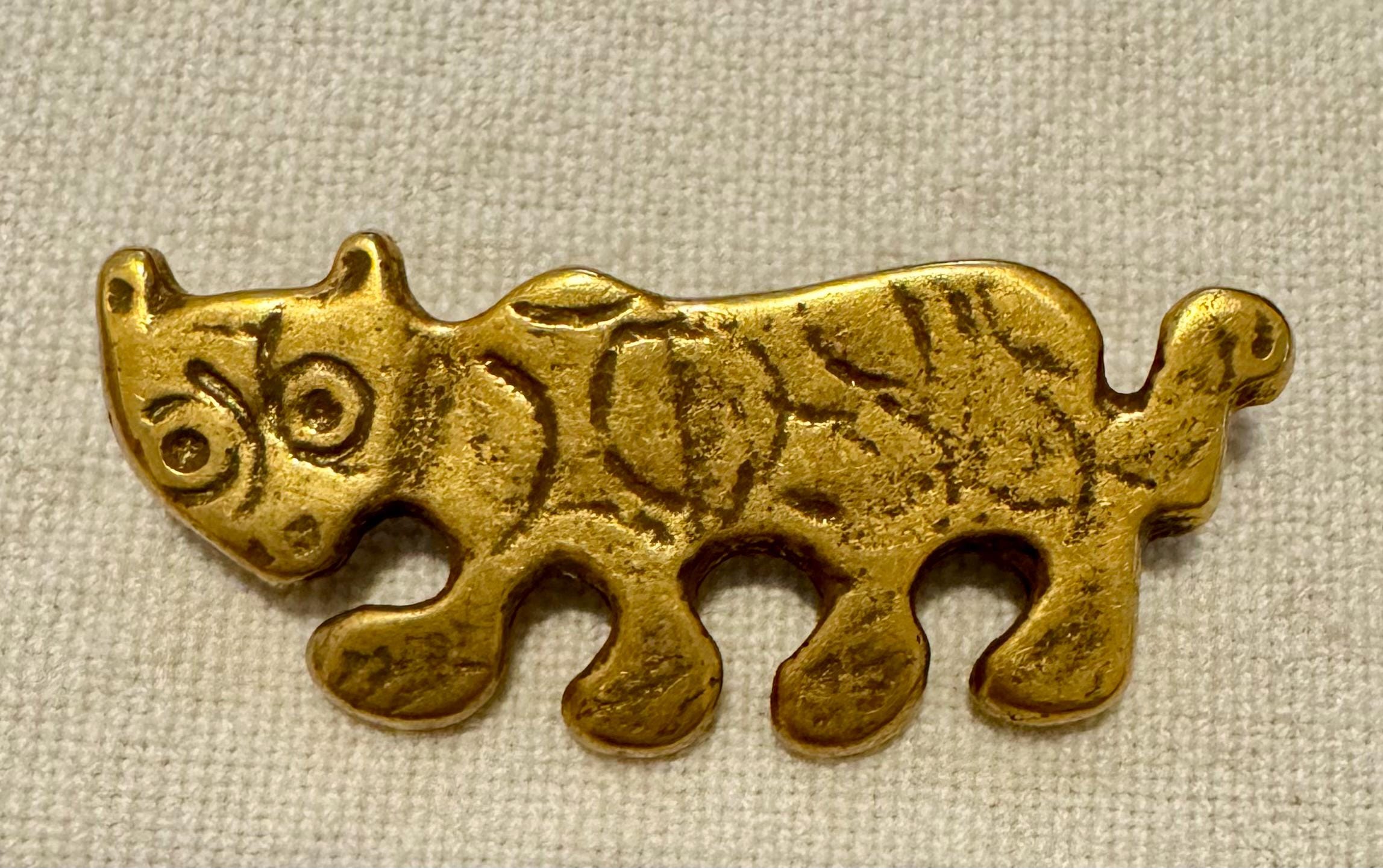 Vintage MMA Metropolitan Museum of Art Cat Leopard Lioness Brooch