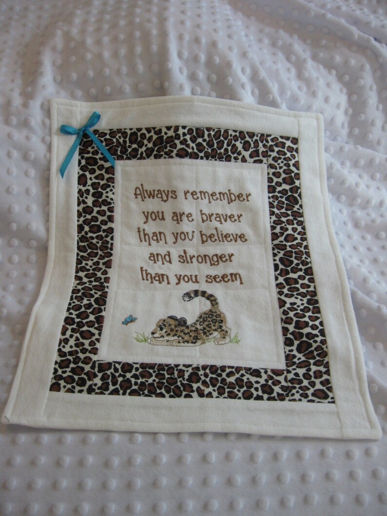 Embroidered Preemie NICU Baby Blanket premature baby gift Etsy