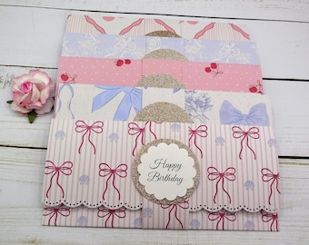 Personalized Cash Envelopes Handmade: Happy Birthday Money & Gift Card Holder - Set of 5