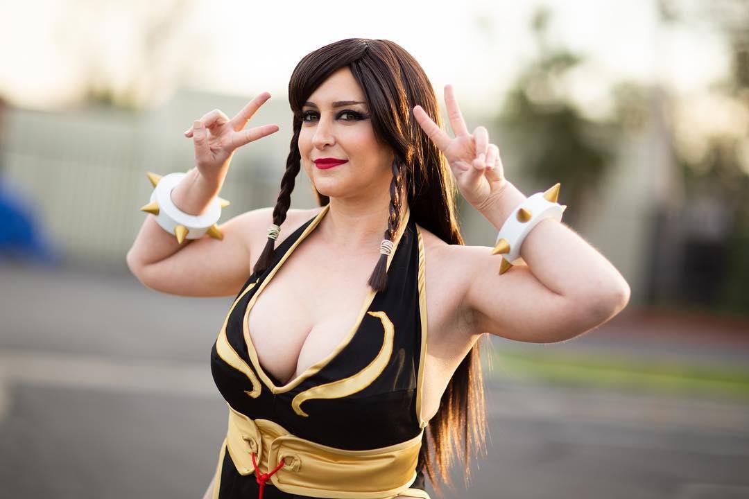 chun li black dress cosplay Street Fighter Chun Li Cosplay Costume Chun Li Outfits – Cosplayrr main image 0
