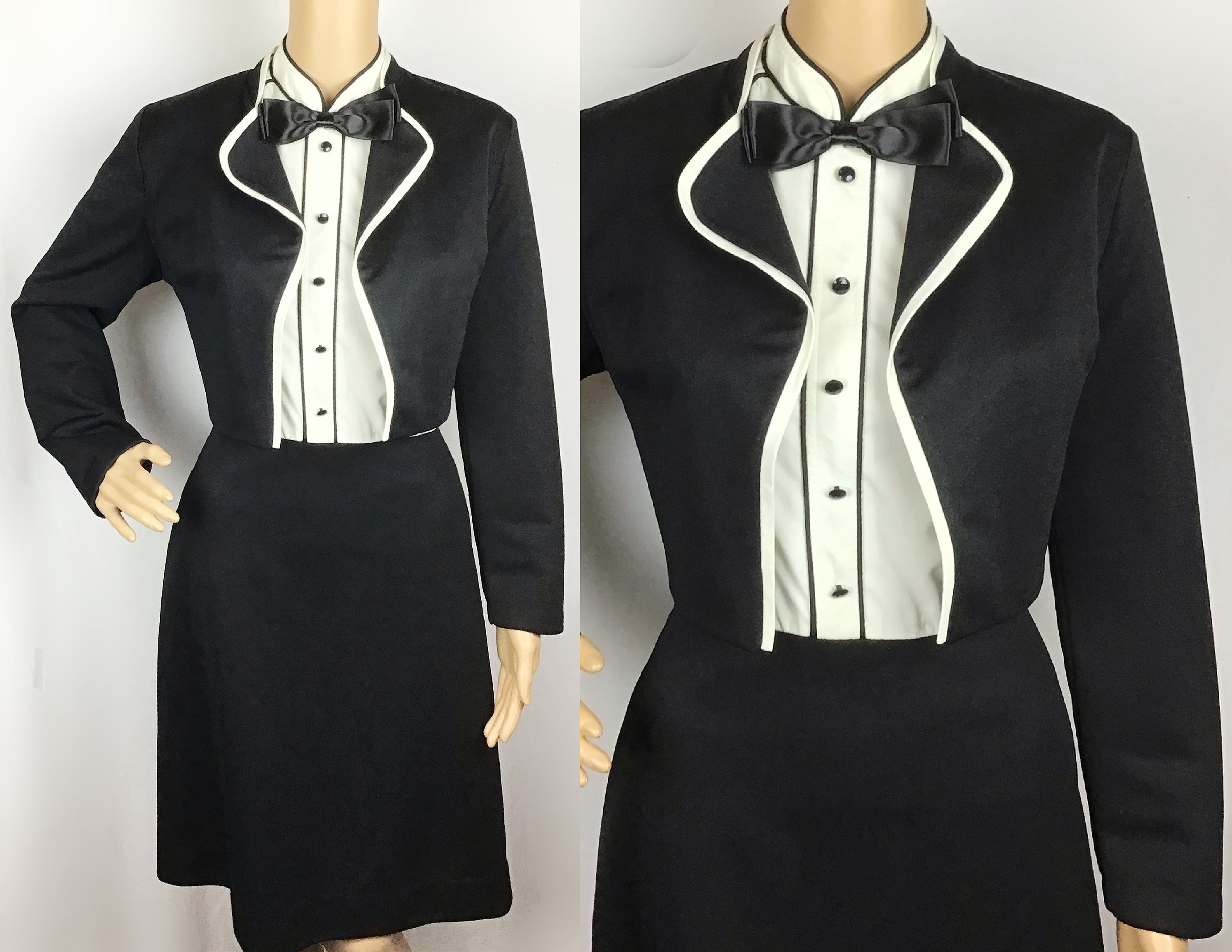 Chanel hot sale tuxedo dress