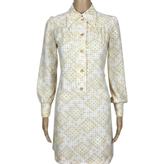 1970s shirt dress Vintage 70s Shirt Dress by-Kay Windsor