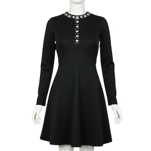 megan draper black dress 60s vintage The Megan Draper Zou Bisou Dress