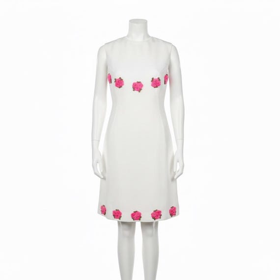 white a line shift dress white shift dress midi Tailored White Linen Shift Dress