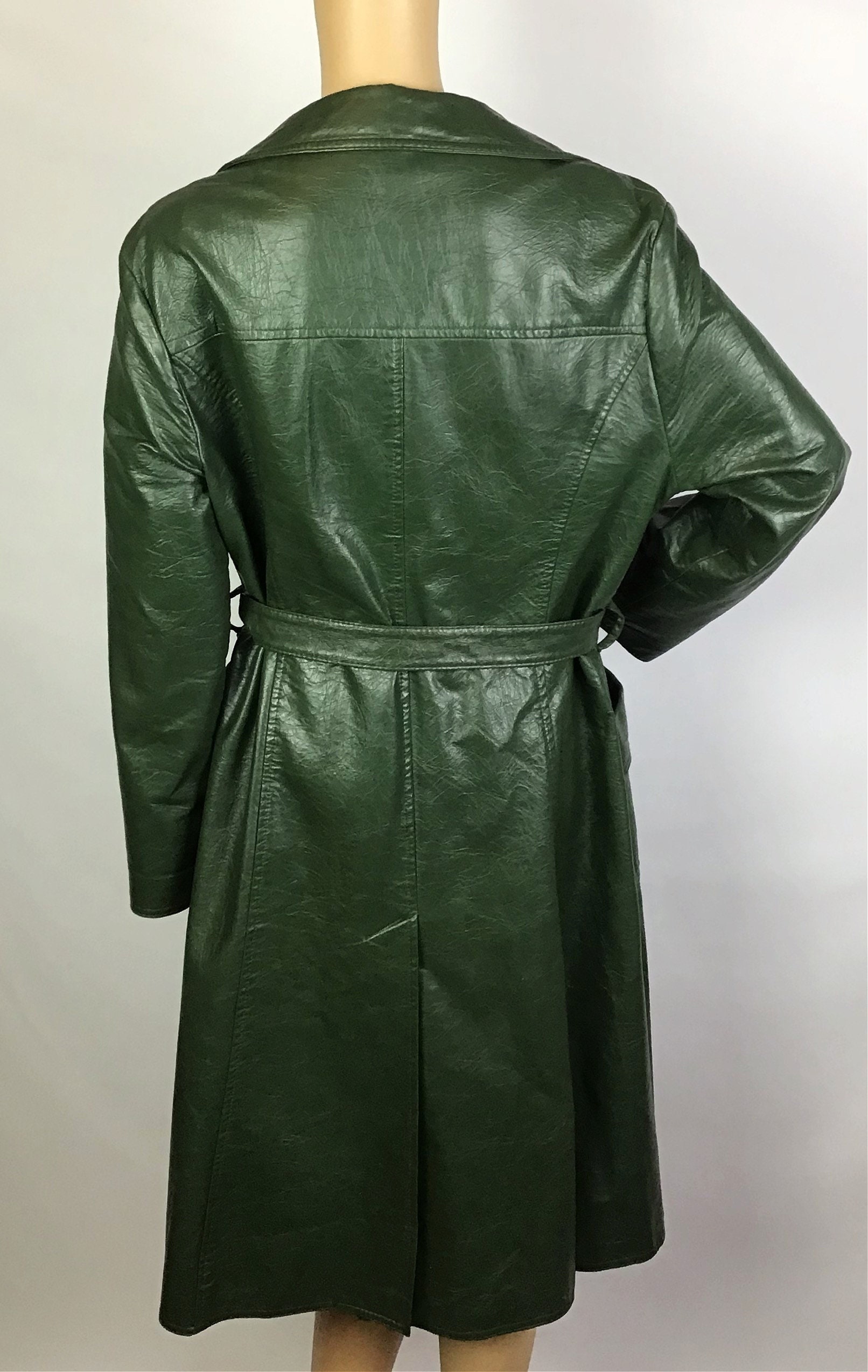 【vintage】 Oversizecoat Mod Vintage Chic Faux Leather Oversized Bomber Jacket | Windsor