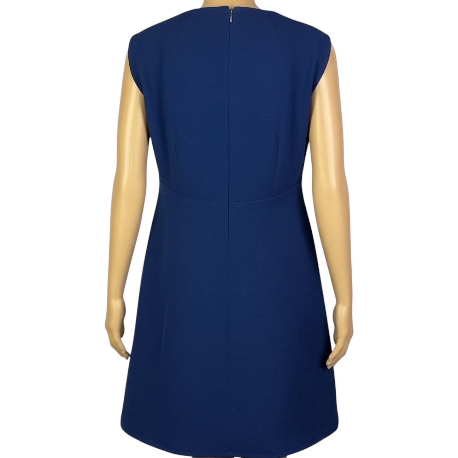 Vintage 1960s Peggy French Couture Navy Blue Mini Shift Dress Medium-Large Vintage 1960s Peggy French Couture Navy Blue Mini Shift Dress Medium-Large