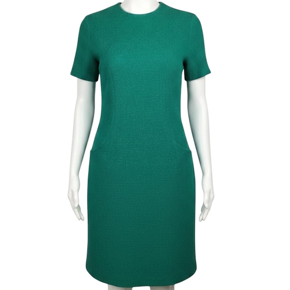 dark green shift dress Boden Women's Evita Cotton Shift Dress in Green