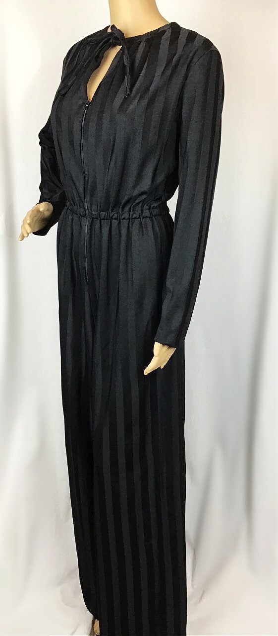 Rare Vintage 1970s Glam Rock Disco David Bowie Black Striped | Etsy