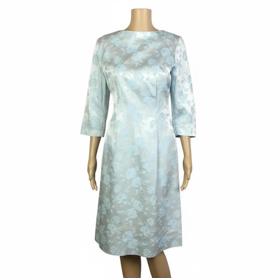 blue dress for baby girl Ginevra Pale Blue Long Dress – Maison Safiyaa USA