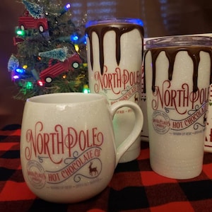 North Pole Hot Chocolate Tumbler/Mug