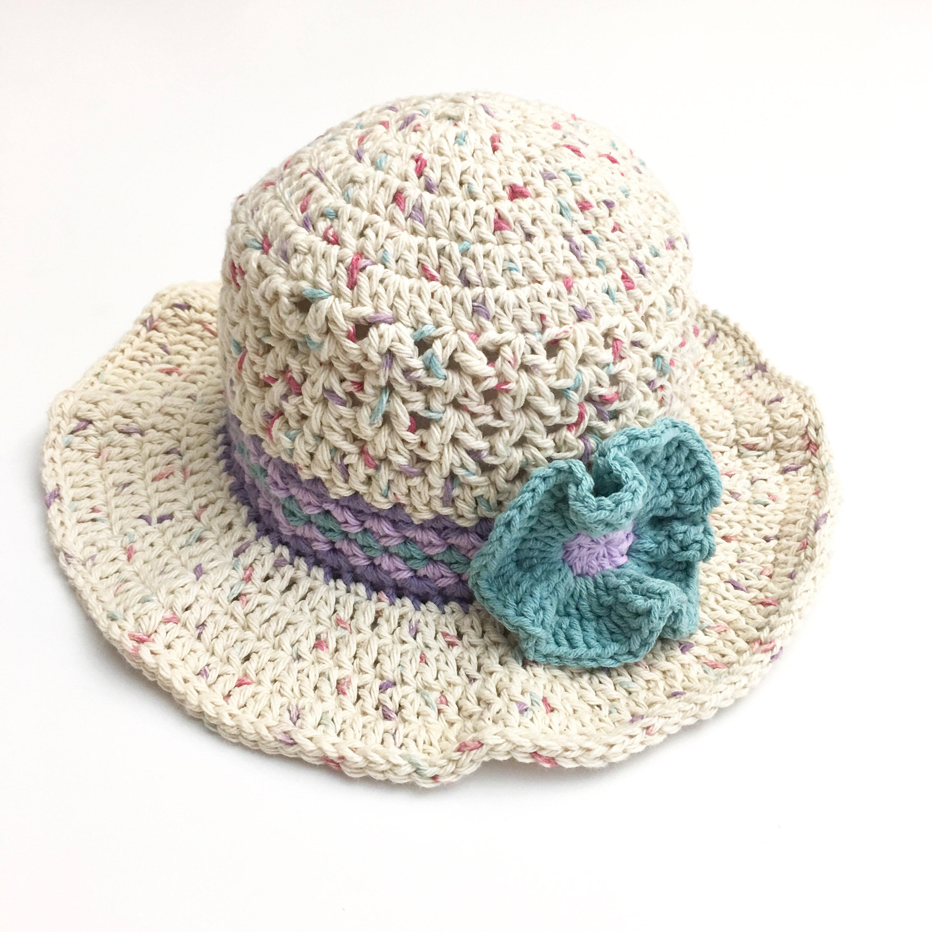 Crochet Pattern DAPHNE HAT summer hat for girls at all | Etsy