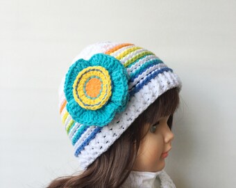 Crochet Pattern * SPRING HAT * PDF Instant download # 516 * Easter * Spring * Summer hat * baby toddler child teen adult * girls * boys