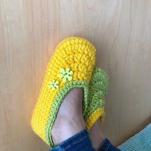 Crochet Pattern EMILIA SLIPPERS for Teens and Adults Super Bulky yarn house shoes Instant Download pattern 547 easy diy gift image 6