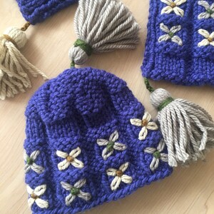 Knitting Pattern NORDIC HAT Instant Download 535 Baby/toddler Child