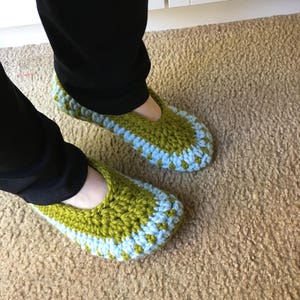 Crochet Pattern Alma Slippers for Teens and Adults Bulky - Etsy