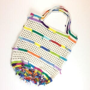 CROCHET PATTERN - BOHO Market Bag - Beach Bag - Farmers Market Bag - Instant Download Pattern # 522