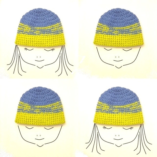 30 Baby Hat Crochet Patterns for Sweet Handmade Gifts and Everyday Warmth 11 NY Hat Crochet Pattern in Modern Color Blocks