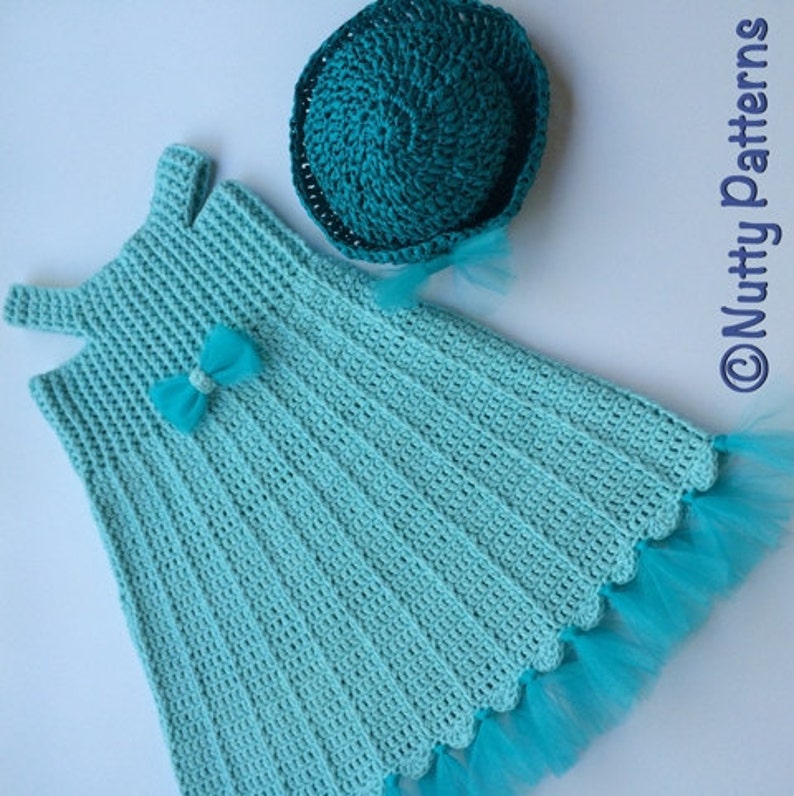 Crochet Pattern * Laguna Sundress *PDF Instant download pattern # 492 * Summer dress for 6, 12, months and 2, 4, 6, 8, 10 years image 4