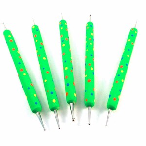 B 5 - Mandala Tool Set, Nail Art Tools, Dotted Art, Modelling Tool Set, Sculpting Tools, Point Painting, Embossing tools, UK Seller