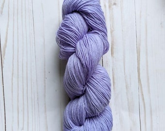 hand dyed purple yarn, hand dyed sock yarn, 2021 Christmas gift, gift for crocheter, gift for knitter, indie yarn dyers, crochet yarn kit