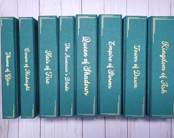 throne of glass rebind, custom book rebinding, throne of glass rebind series, rebound book customize