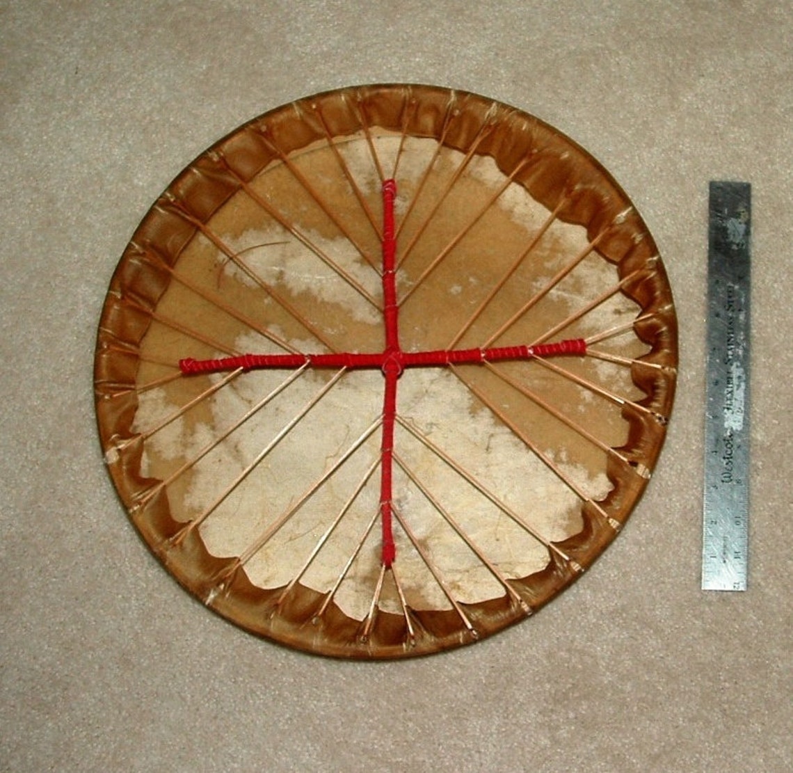 16 X 3 Authentic Native American Hand Drum & Etsy