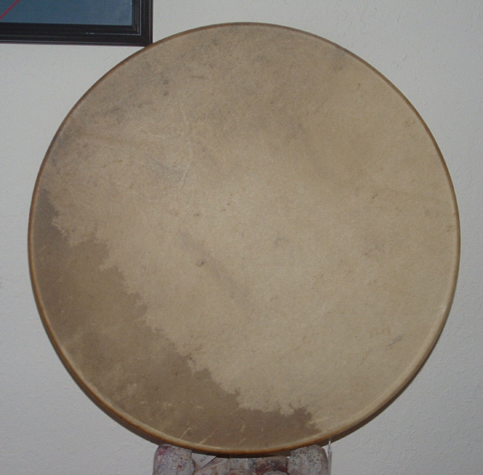 18 X 3 Authentic Native American Hand Drum & Drum Stick Etsy