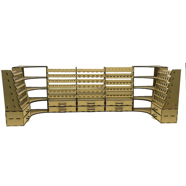 Ultimate Mega Mini Paint Rack Set