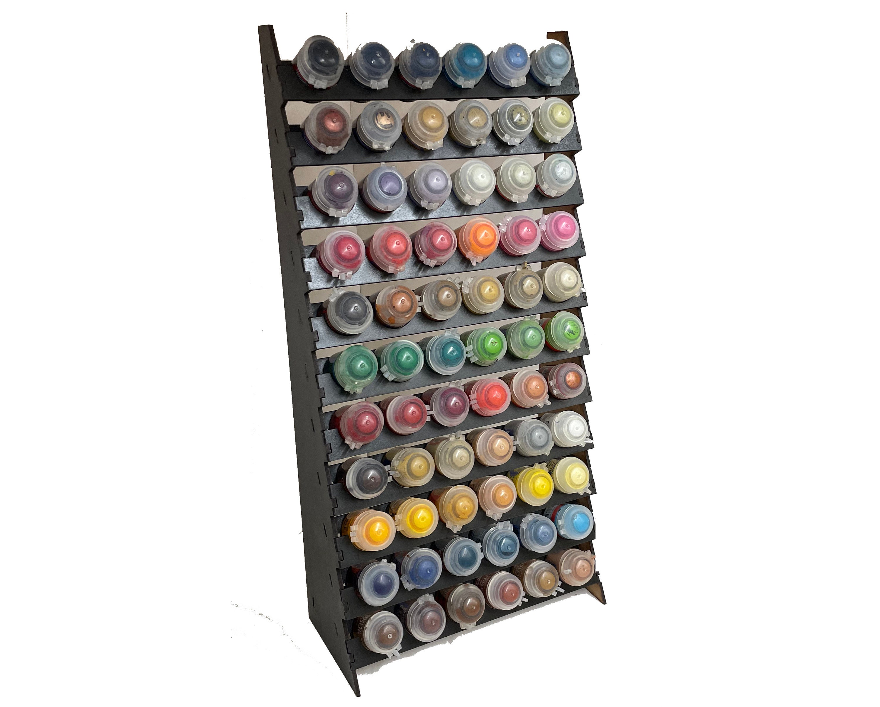 66 Pot Paint Rack GW size Black or White