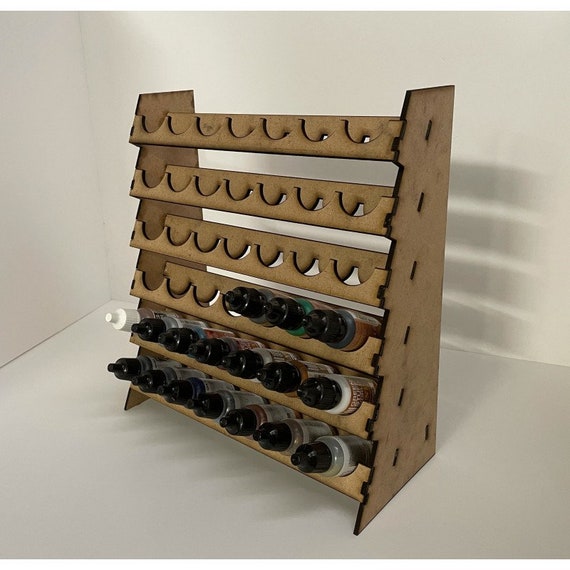 42 Pot Mini Paint Rack Vallejo Size