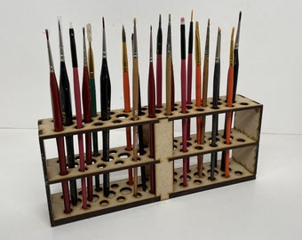 Paint Brush Holder, Paint Brush Rack, Hobby Tool Holder, Hobby