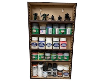 Modular Wall Mounted Case with Shelves