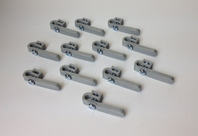 Shelf brackets for IKEA DETOLF, add extra shelves image 1