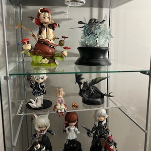 Half sized laser cut shelves for the IKEA Detolf cabinet, 2 half shelf pack