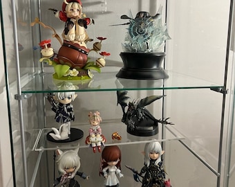Buy Custom Extra Acrylic Shelves & Brackets To Fit Ikea Detolf Cabinet Dsa Ik - View #11