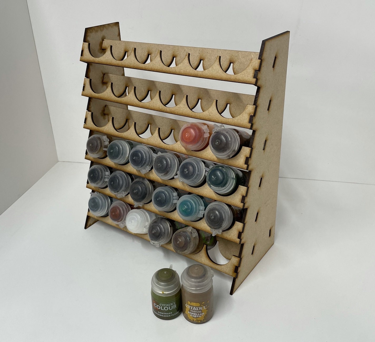 38 Pot Paint Rack – Death Ray Designs – Tabletop, Miniatures