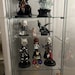 Clear Acrylic Half Shelf For IKEA Detolf Glass Display Cabinet - Laser Cut