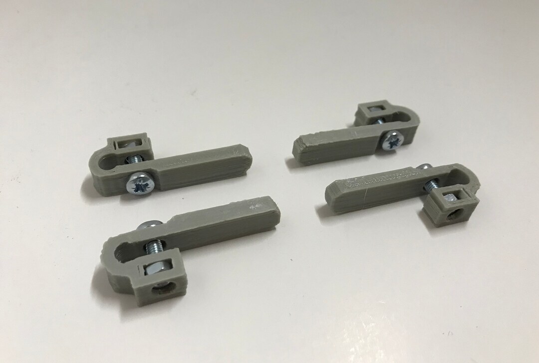 Shelf Brackets for IKEA DETOLF, Add Extra Shelves, 4 Bracket Pack Etsy UK