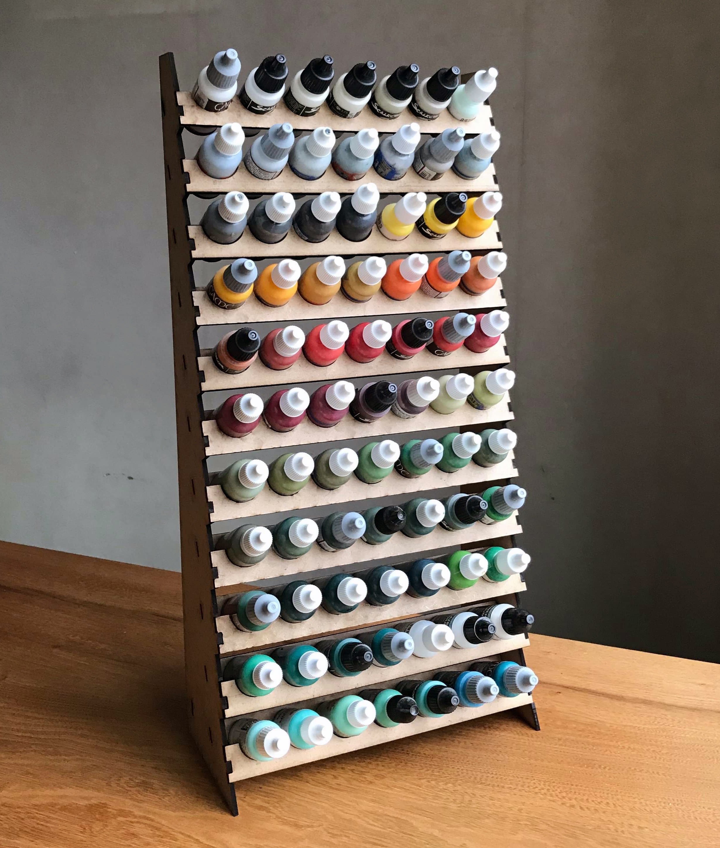 Modular Paint Rack Hobby Organizer 