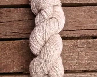 Hand dyed yarn, British Lleyn Shetland 4ply 'Natural'