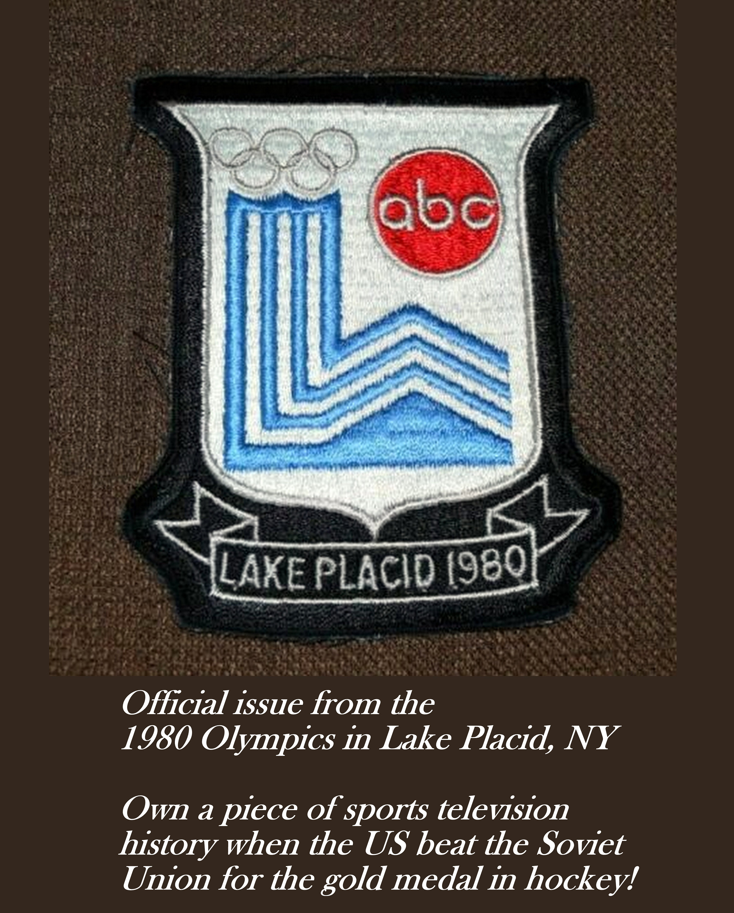 Épinglette Insigne JO Lake Placid 1980 - Jeux Olympiques D'Hiver - Collection
