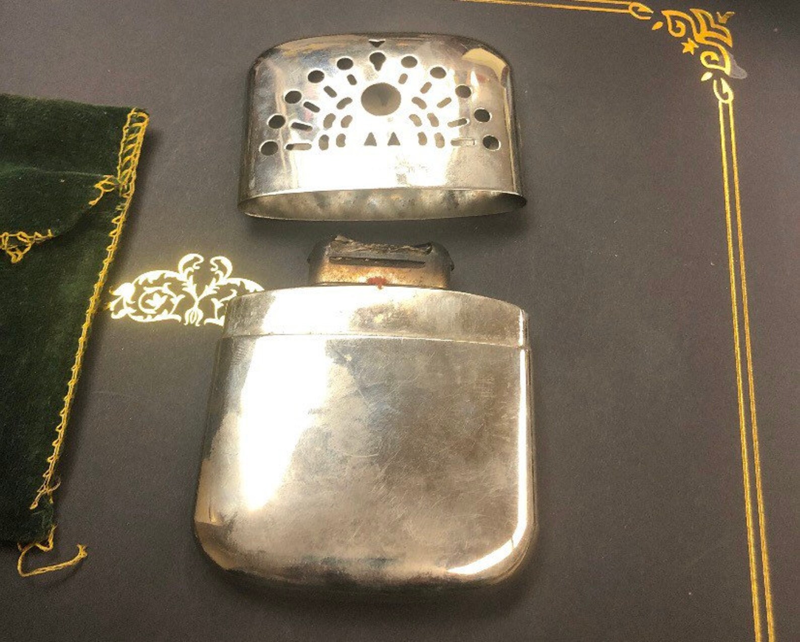 Vintage Peacock Hand Warmer Pocket Warmer With Case Etsy