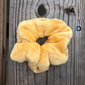 Giant Yellow Scrunchie