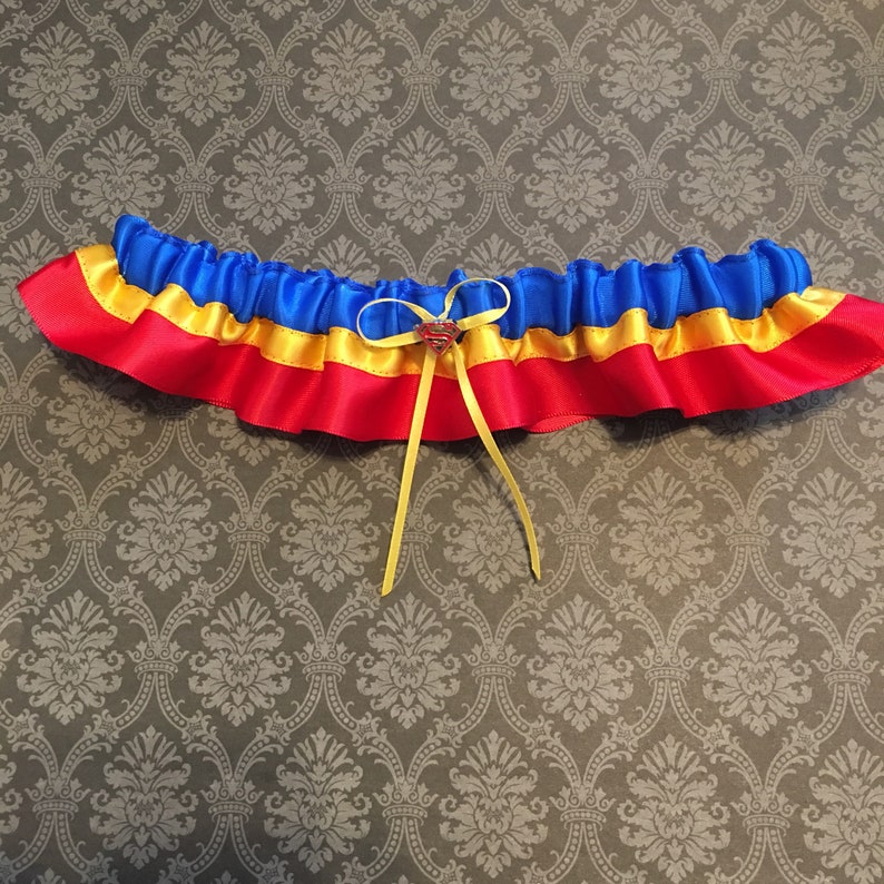 Supergirl DC Comics Inspired Garter