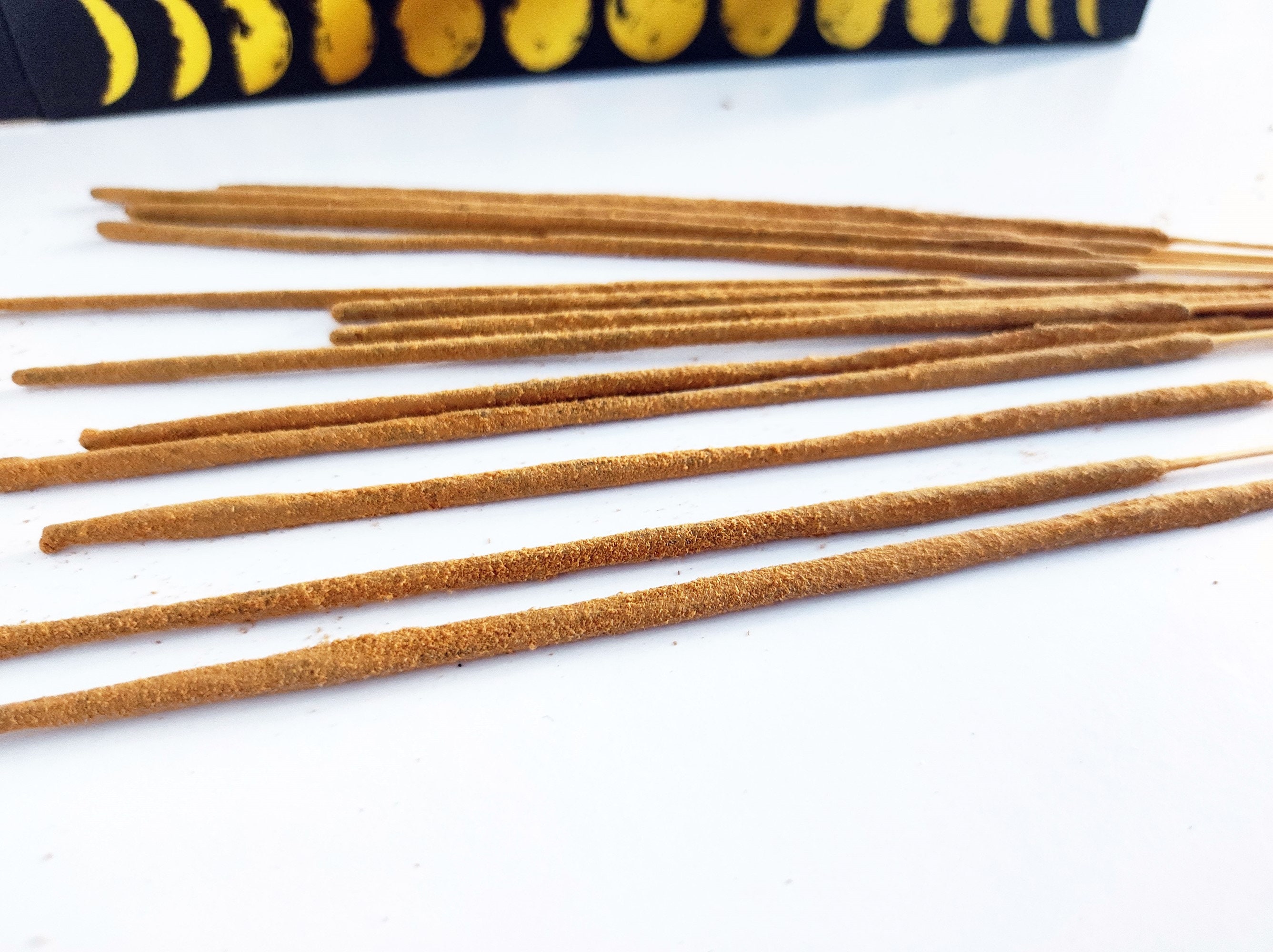 Moon Phase Incense Sticks: Organic Natural Herbs, Resins & Oils