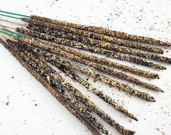 Patchouli Incense sticks, Incense for money and good luck, Organic and natural incense
