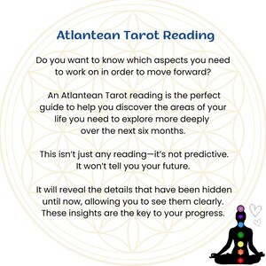 Lectura de Tarot Atlante, Lectura tarot Atlante para 6 meses