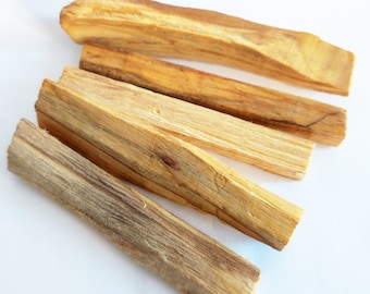 Palo Santo Sticks, Palo Santo Holz aus Peru, Natürliches Räucherwerk zum verbrennen, Räucherwerk zum Reinigen und Harmonisieren von Energien