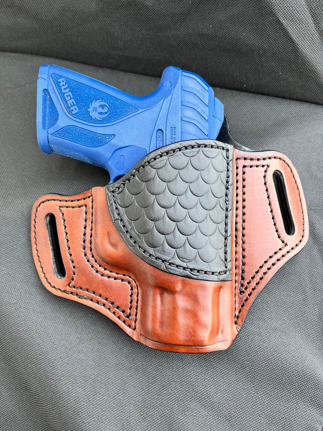OWB Leather Holster for Ruger Security 9 Compact and Security .380. Etsy